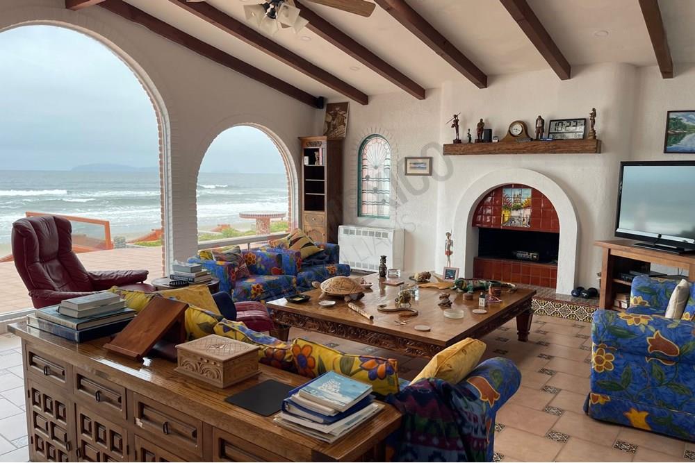 Lovely House For Sale Baja Del Mar Rosarito Alta Mar Oceanfront