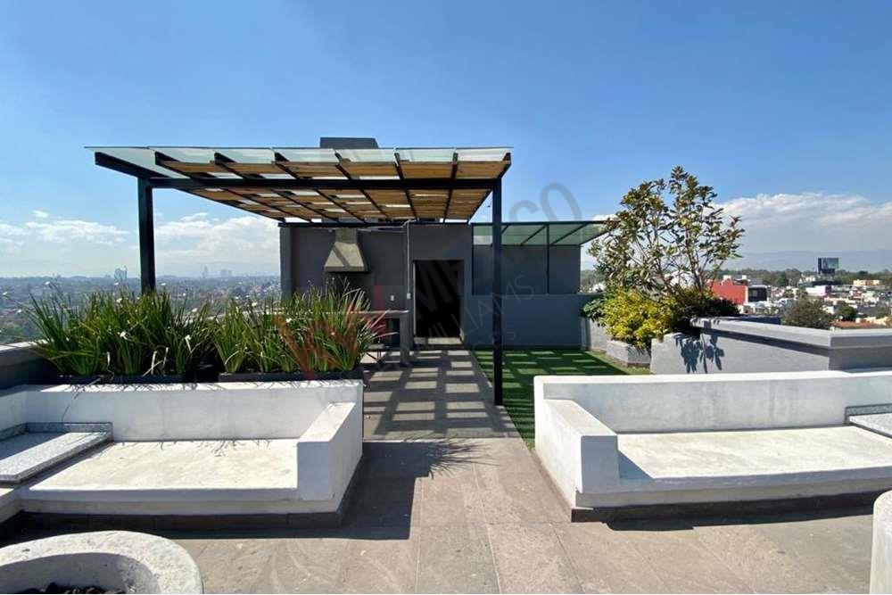 Departamento en Renta a estrenar en Lomas Manuel Ávila Camacho $19,000.00 (mantenimiento. incluido)