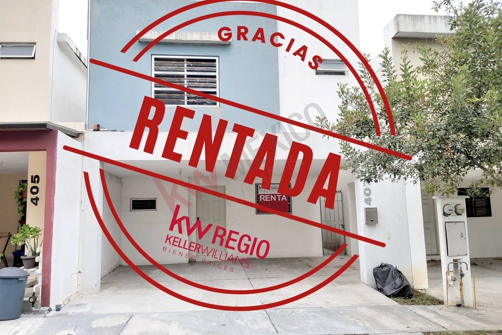 Casa Renta Col. Los Alebrijes Residencial, Escobedo, N.L.