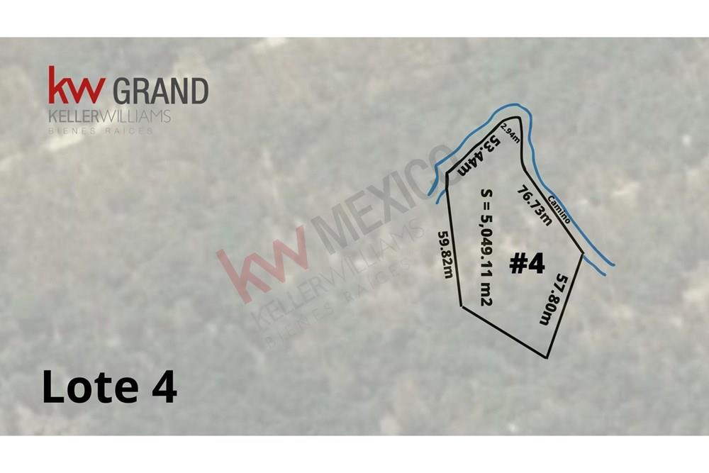 LOTE #4 TERRENO EN VENTA EN EL BOSQUE DE LA PRIMAVERA