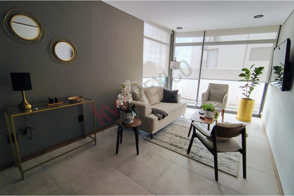 PREVENTA DEPARTAMENTO EN ZIBATA CON ACABADOS DE LUJO Y TERRAZA