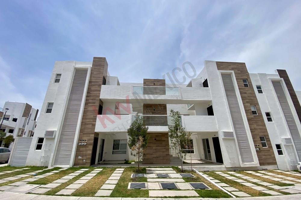 DEPARTAMENTO NUEVO DE 2 RECÁMARAS Y ESTUDIO‼️ ZAKIA, QUERÉTARO‼️