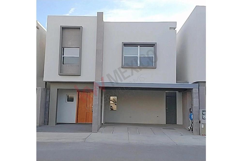 CASA EN RENTA DE DOS PLANTAS EQUIPADA EN RESERVA SUR SECTOR CAMPOS ELÍSEOS  EN CD JUÁREZ