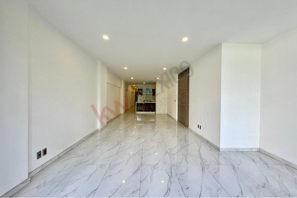 Venta de departamento a estrenar  – Col. del Valle.