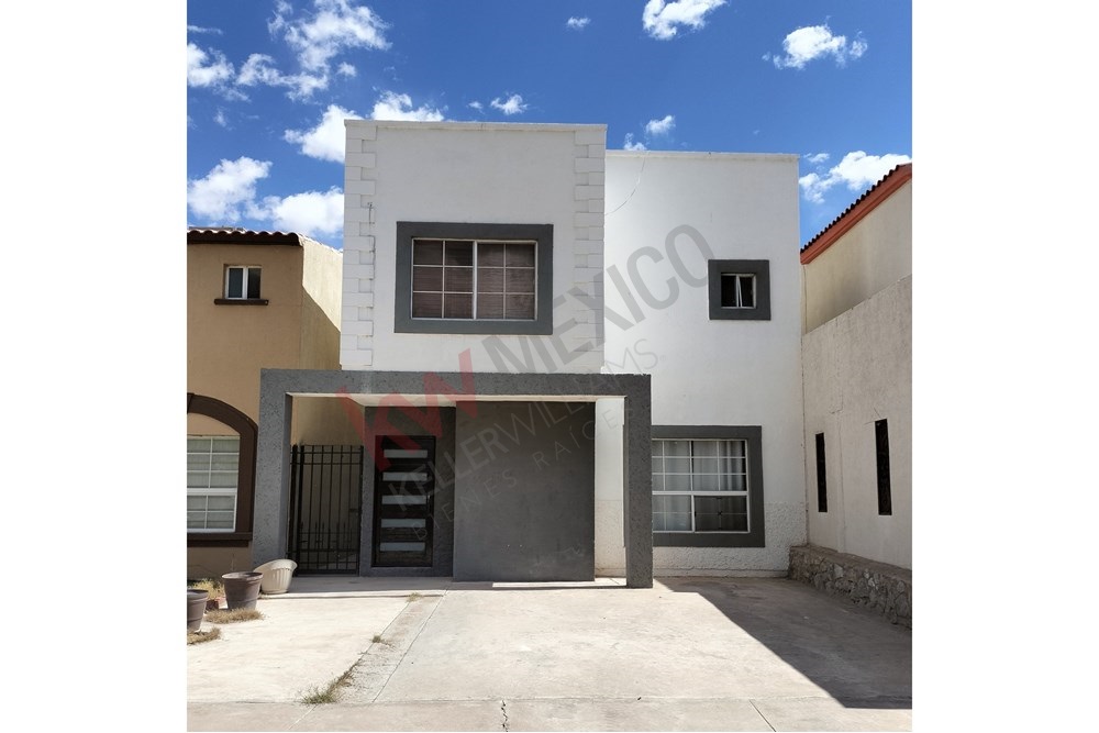 CASA EN RENTA CERCA DEL CONSULADO CD. JUÁREZ FRENTE A PARQUE