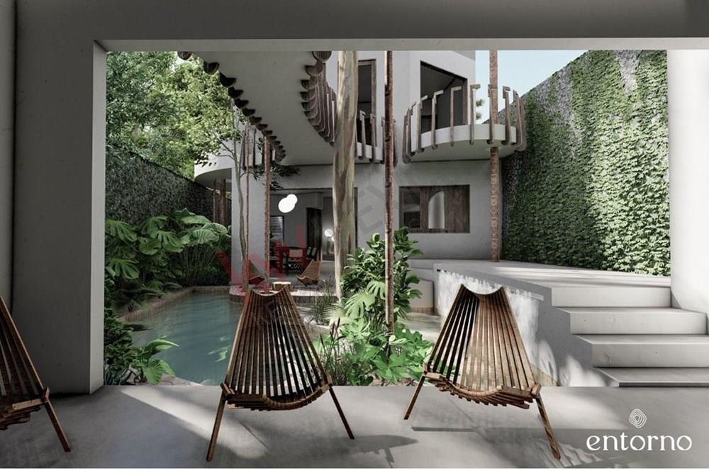 VILLA DE LUJO, DISEÑO MODERNO, DISRUPTIVO, UNICO EN TULUM, PRECIO DE PREVENTA, SE ENTREGA EN FEBRERO 2024, ARQUITECTURA ORGANICA