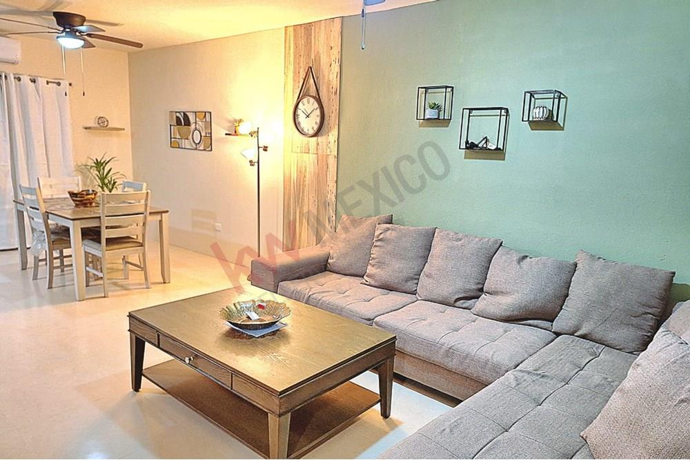 Encantadora Casa Amueblada en Fraccionamiento Privado con Amenidades Exclusivas