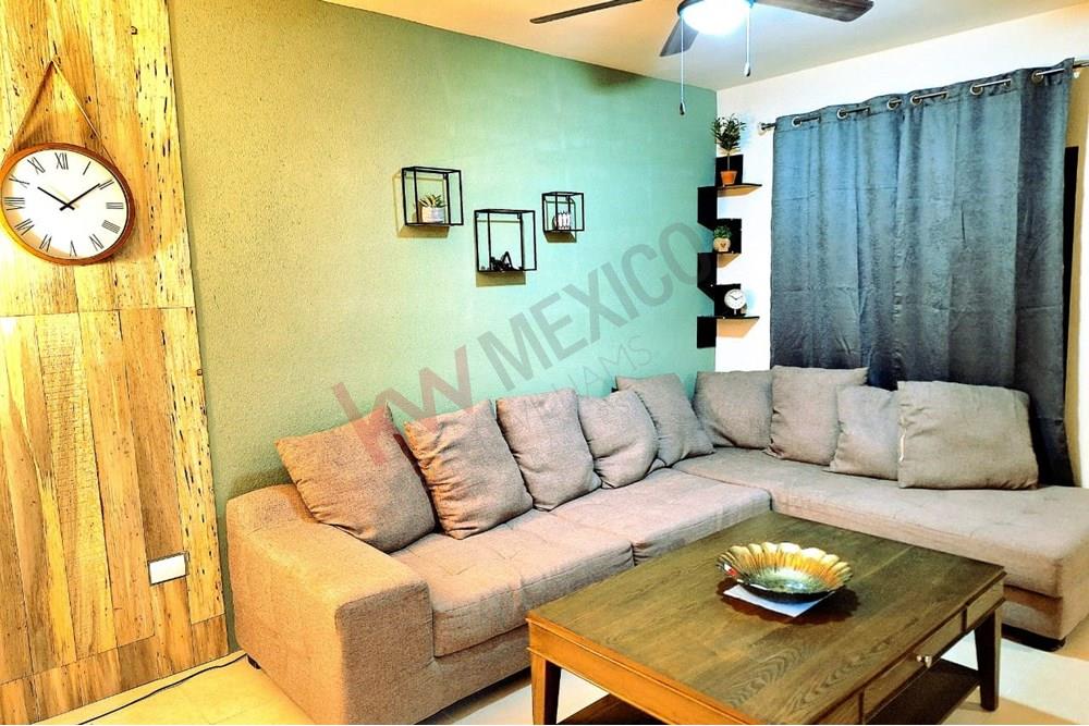 Encantadora Casa Amueblada en Fraccionamiento Privado con Amenidades Exclusivas