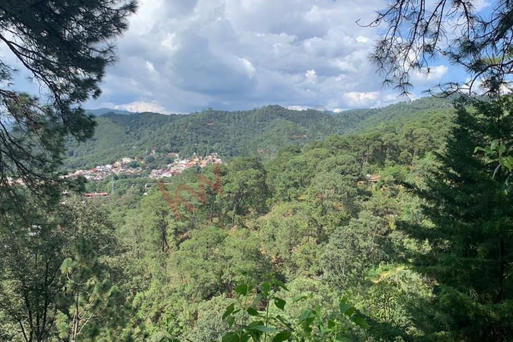 TERRENO EN VENTA EN VALLE DE BRAVO CON VISTA AL BOSQUE ZONA CENTRO
