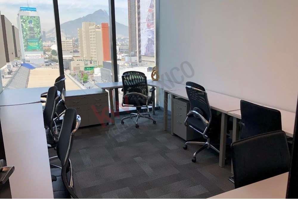 LUJOSAS OFICINAS EJECUTIVAS EQUIPADAS CON  MARAVILLOSA VISTA