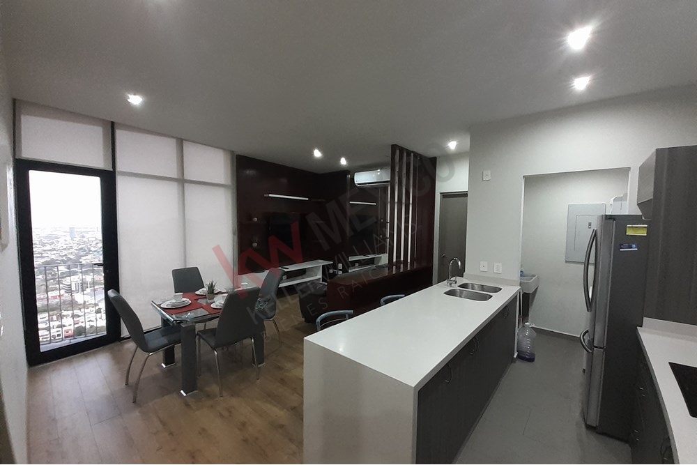 DEPARTAMENTO EN RENTA AMUEBLADO Y EQUIPADO EN TORRE NACION