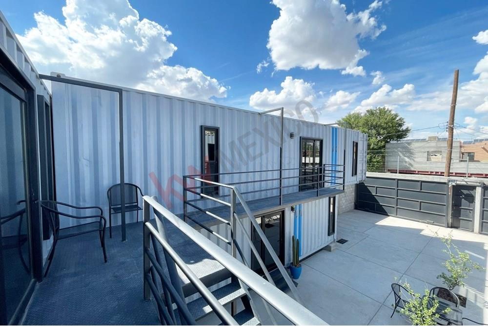 SE RENTA NUEVO DEPARTAMENTO MODULAR AMUEBLADO, EQUIPADO Y CON SERVICIOS INCLUIDOS ZONA GOMEZ MORIN EN CIUDAD JUÁREZ CHIHUAHUA