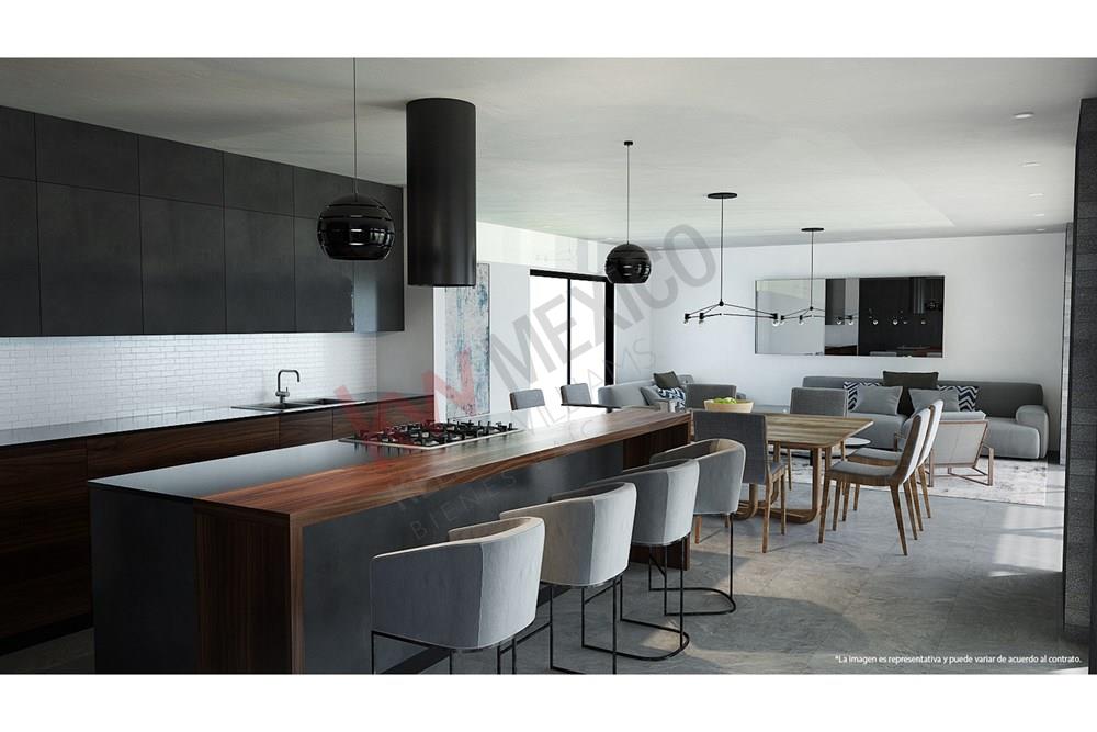 Casa en venta de cuatro recámaras, en Cumbres del Lago, Querétaro