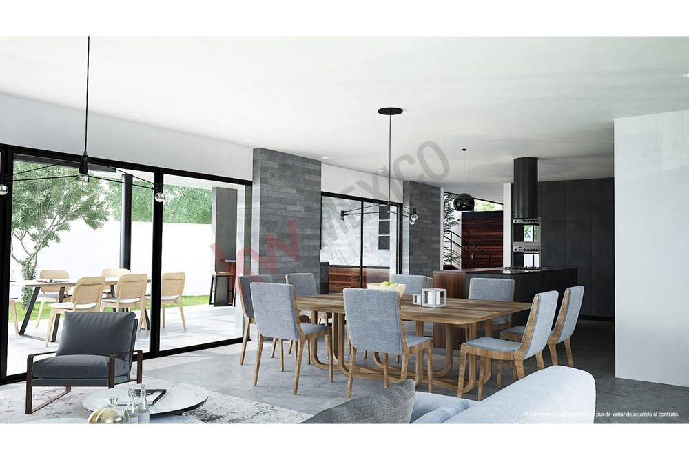 Casa en venta de cuatro recámaras, en Cumbres del Lago, Querétaro