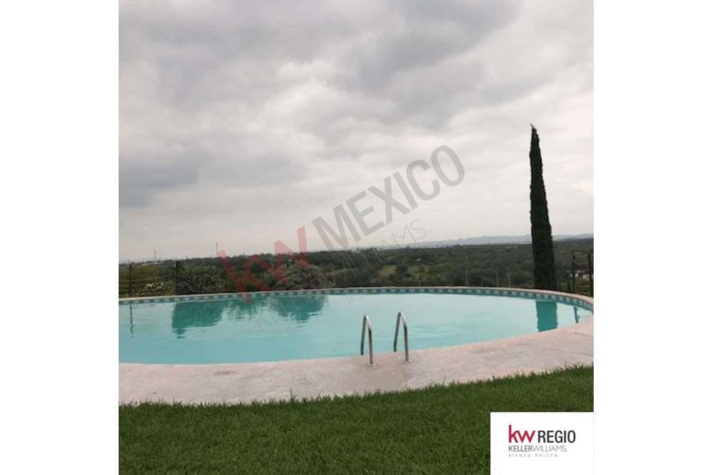 TERRENO CAMPESTRE FRACCIONAMIENTO MIRADOR DE CIENEGA DE FLORES EN ZUAZUA N.L.