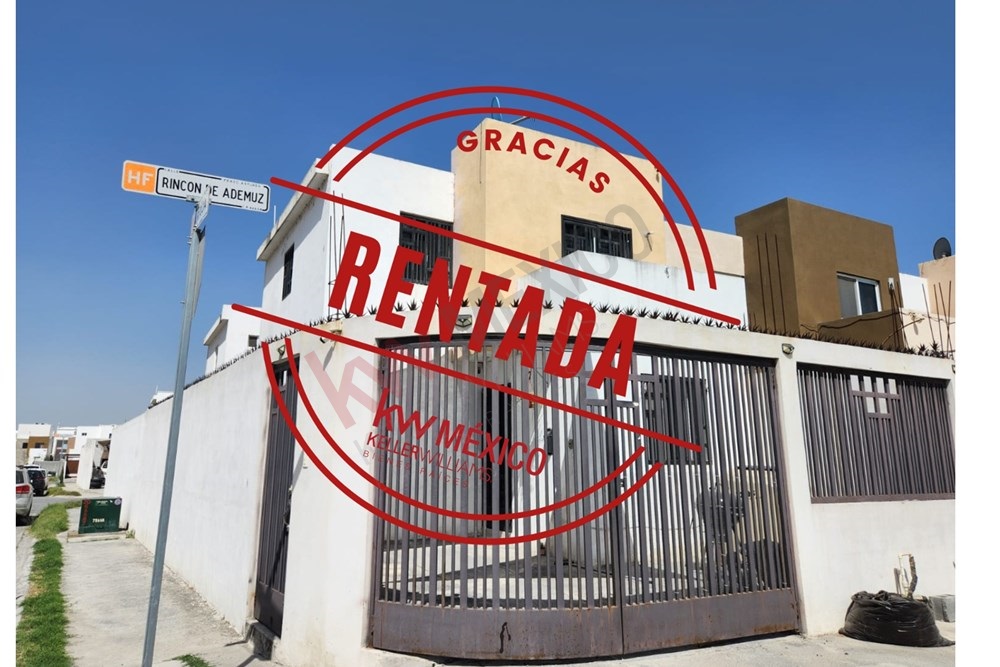 Casa amueblada en renta, colonia privada Santa Rosa