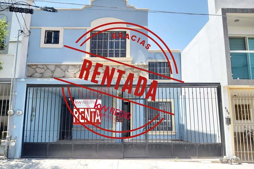 Casa Renta Col. Residencial Los Mezquites, San Nicolas, N.L.