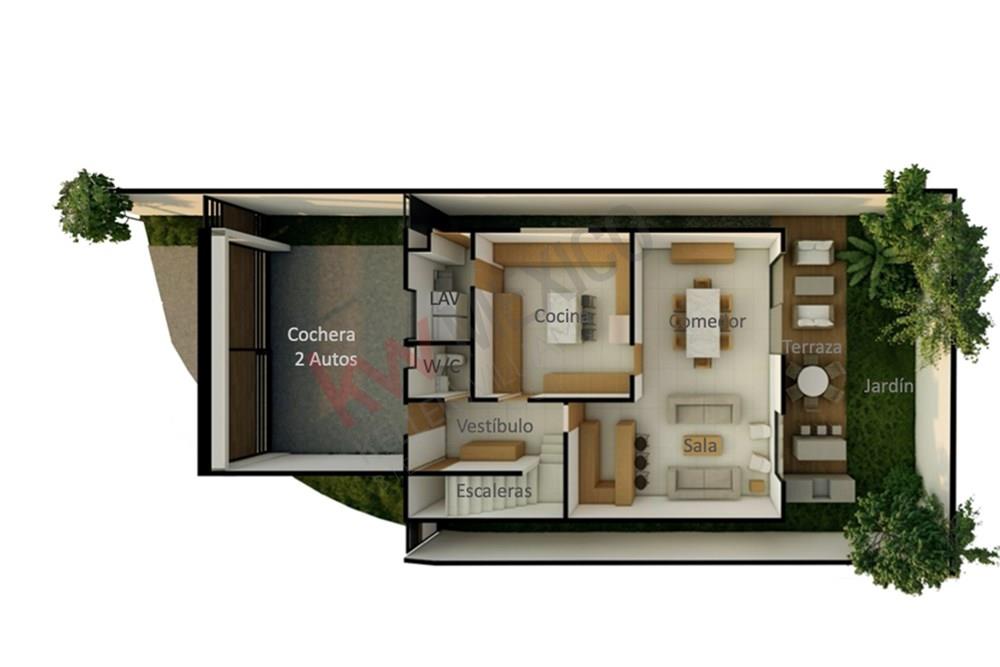 Casa en venta en Contry