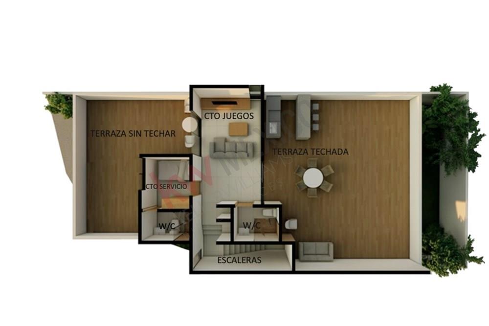 Casa en venta en Contry