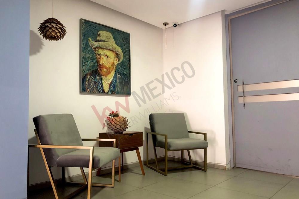 Departamento nuevo y amueblado en renta en el centro de Guadalajara
