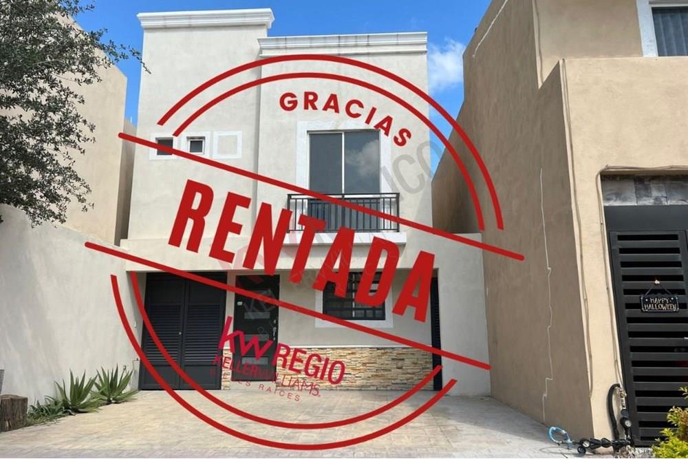 RENTA CASA LOS RINCONES RESIDENCIAL, ESCOBEDO $10,000
