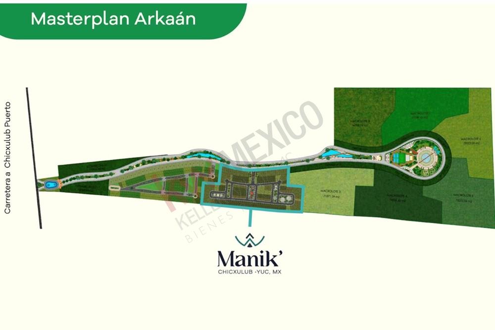 Invierte y vive en un desarrollo residencial premium cerca de la playa Chicxulub a 5 min Puerto  Progreso, Yucatàn. Prosperidad financiera y tranquilidad emocional  te ofrece Manik.