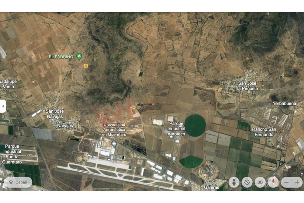 1020-23225 Se Vende Terreno de 10,000m2 en Navajas, Queretaro (2km del Aeropuerto Intercontinental de Querétaro)