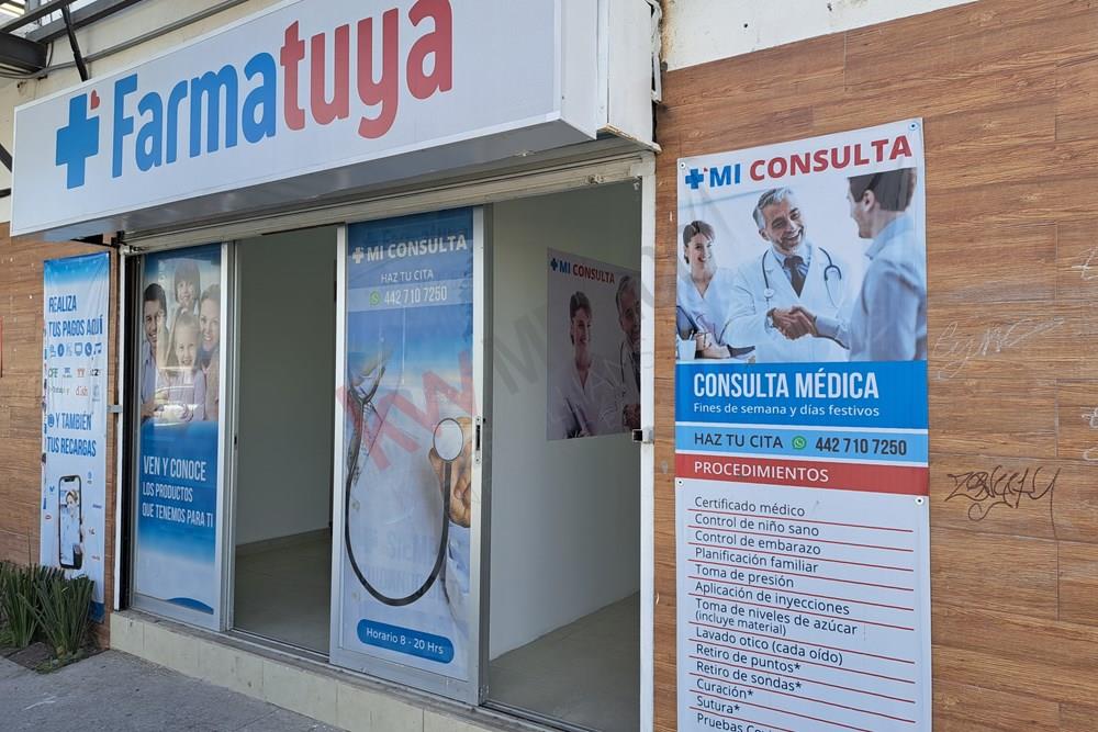 Traspaso Franquicia de Farmacia con consultorio, en Av. Paseo Querétaro