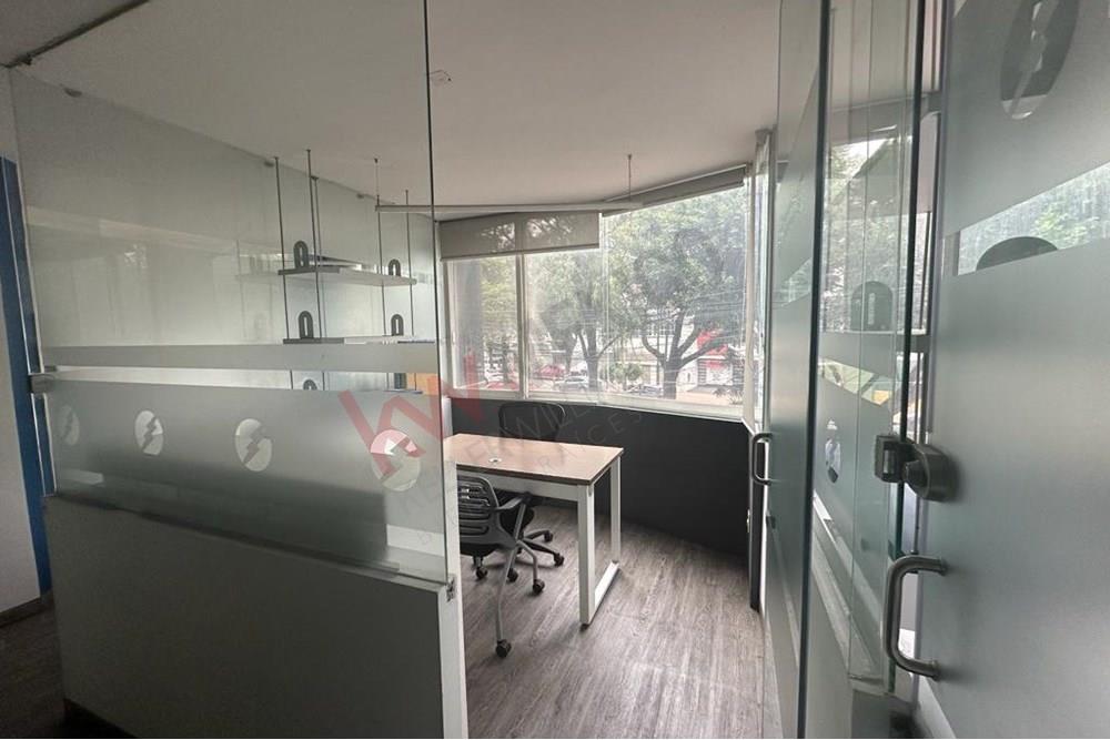 Oficina en Renta  Amueblada en Nueva Anzures, Miguel Hidalgo, Cerca de Polanco