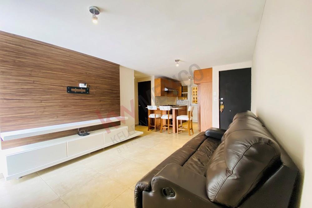 RENTA DEPARTAMENTO AMUEBLADO EN PLANTA BAJA COL. LAS BRISAS AL SUR DE MONTERREY, NUEVO LEON