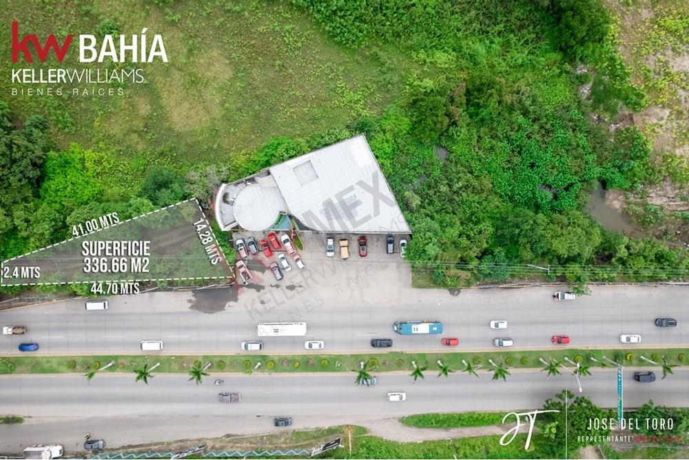 TERRENO EN RENTA CARR. TEPIC - PUERTO VALLARTA / NUEVO VALLARTA / 336.66m2 / USO DE SUELO H-127