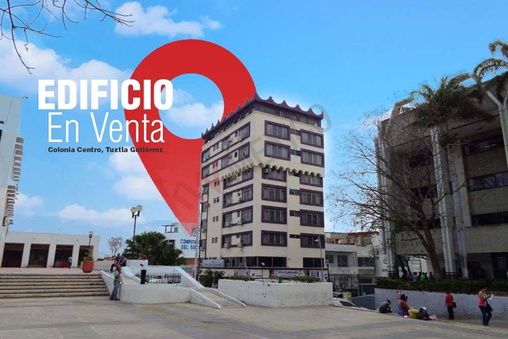 Edificio ideal para empresarios que quieran invertir en el primer cuadro de la Ciudad de Tuxtla Gutiérrez, Chiapas.
