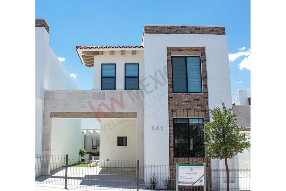 CASA EN VENTA ESTILO LOFT COLONIAL EN NUEVO FRACCIONAMIENTO AL SUR DE  SALTILLO