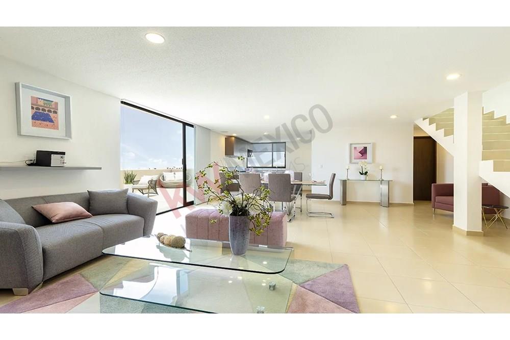 CASA NUEVA EN PLANTA ALTA EN VENTA EN CONDOMINIO EN ZIBATA, QUERÉTARO