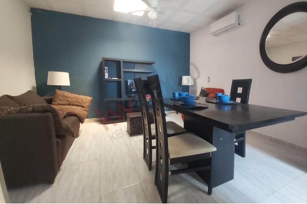 DEPARTAMENTO AMUEBLADO EN RENTA ZONA ALAMEDA IGLESIAS CIUDAD JUAREZ
