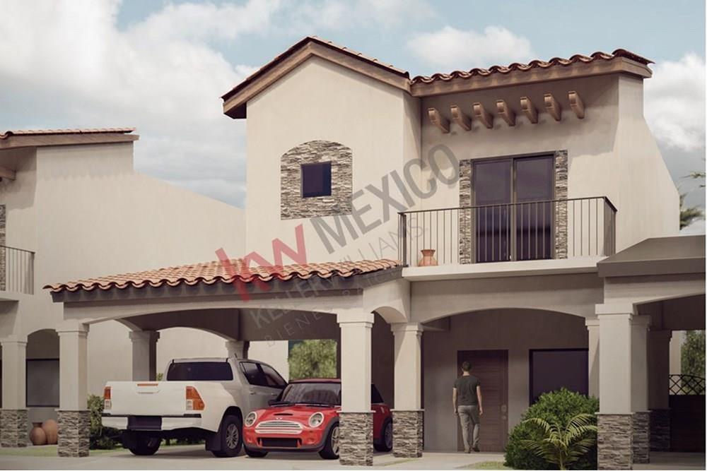 CASA NUEVA EN RESIDENCIAL LA TOSCANA EN MEXICALI 