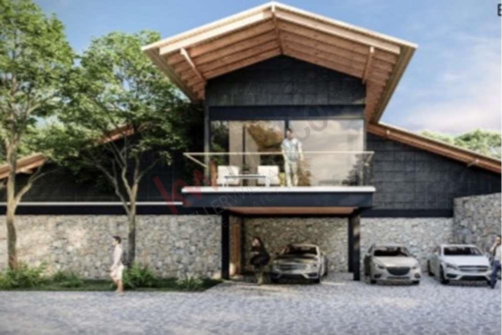 Casa en venta en Valle de Bravo,con un diseño y estilo propio en Avándaro