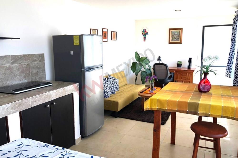 Departamento en Renta en fraccionamiento seguro en convivencia con la naturaleza