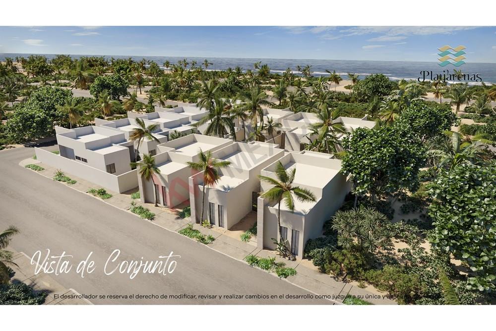 Venta de casa (Beach House) en Chicxulub Puerto, Yucatan a 3 cuadras del Mar