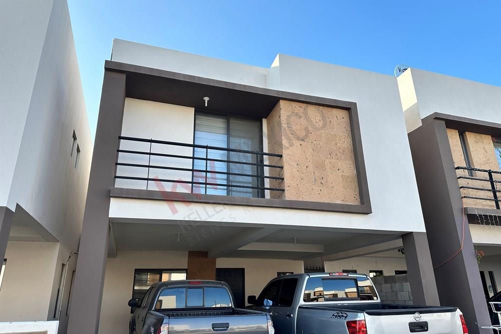 CASA EN VENTA EN CANTO DE VERONA 2 CIUDAD JUAREZ CHIHUAHUA, CASA NUEVA DE DOS PISOS, SECTOR TRANQUILO CON CASETA Y GUARDIA DE SEGURIDAD
