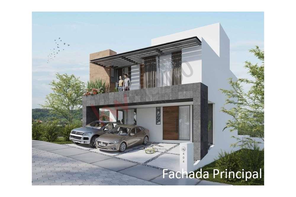 Residencia nueva de 266 m2 en zona exclusiva en Moncayo/Zona Esmeralda,  segura, con gran vista y  confortable
