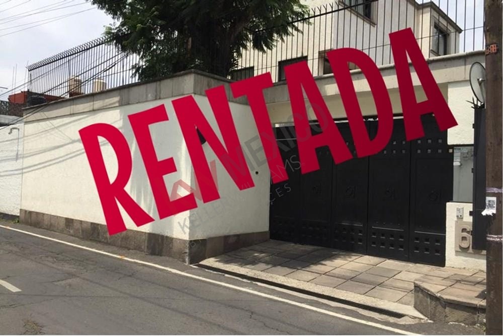 Casa en Renta excelente ubicación a unos pasos del Centro de Tlalpan