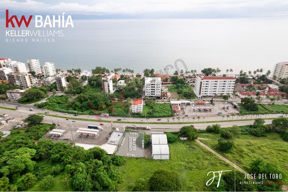 TERRENO EN RENTA CARR. FEDERAL 200 / BUCERIAS - 905.67m2 / USO DE SUELO T-50