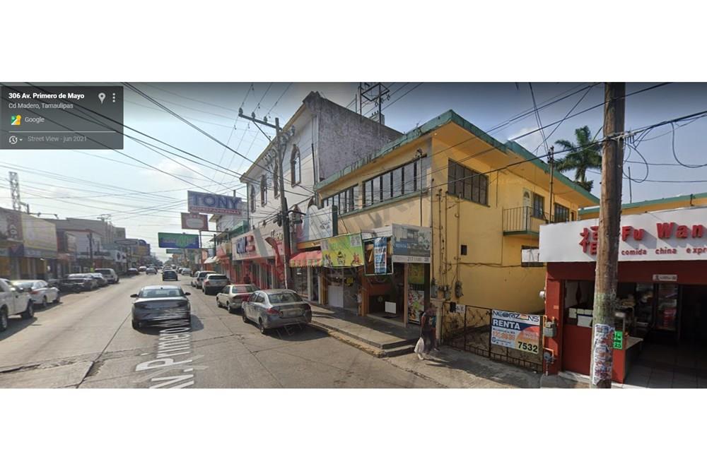 Terreno con construcción en Zona Comercial en Ciudad Madero