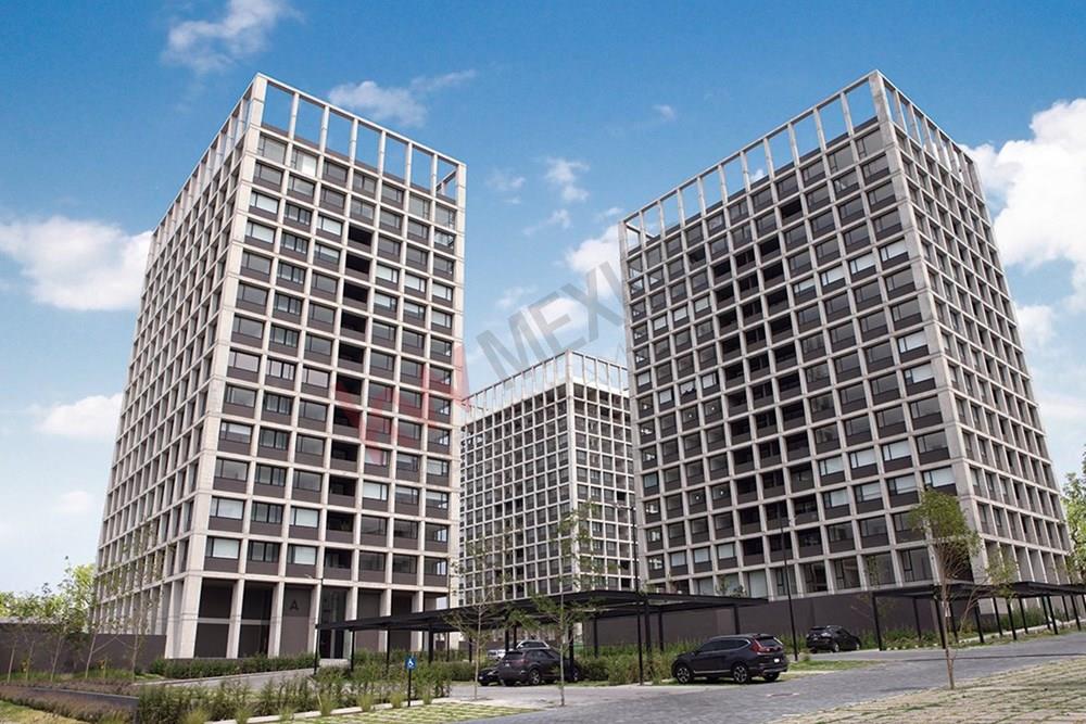 Departamento amueblado en renta en Alegra Towers, Santa Fé Juriquilla, Querétaro