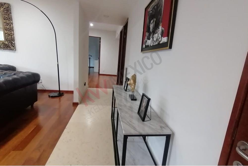 Departamento en venta con terraza en Residencial Reforma, Santa Fe