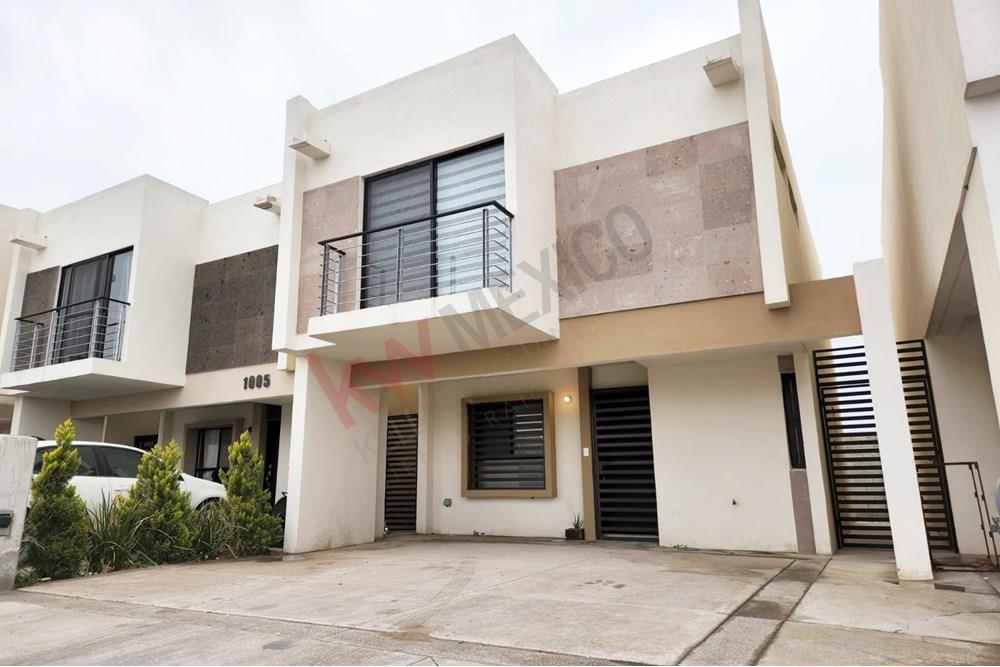 SE RENTA CASA AMUEBLADA Y EQUIPADA FRACCIONAMIENTO PRIVADO TOPACIO RESIDENCIAL CON CASA CLUB Y GIMNASIO EN CIUDAD JUÁREZ CHIHUAHUA