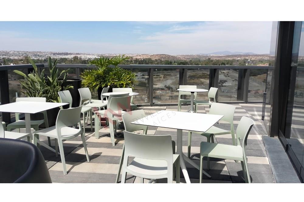 UBICADA Y LINDA OFICINA EN RENTA EDIFICIO LEVEL, JURICA