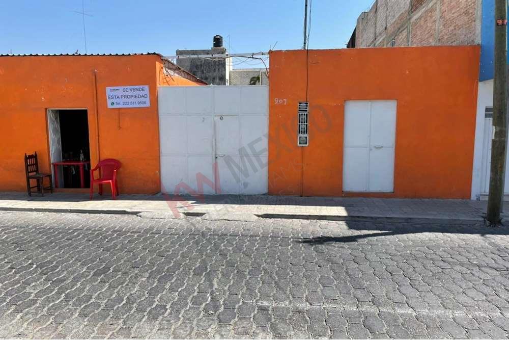 Venta de propiedad como terreno a tres minutos del centro de Tehuacán