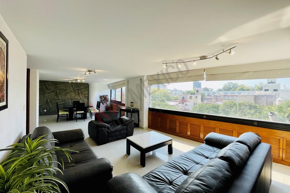 Departamento Venta Anzures, Miguel Hidalgo, 3 pisos.